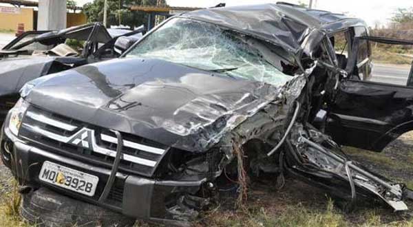 Carro de Shaolin Apos Acidente